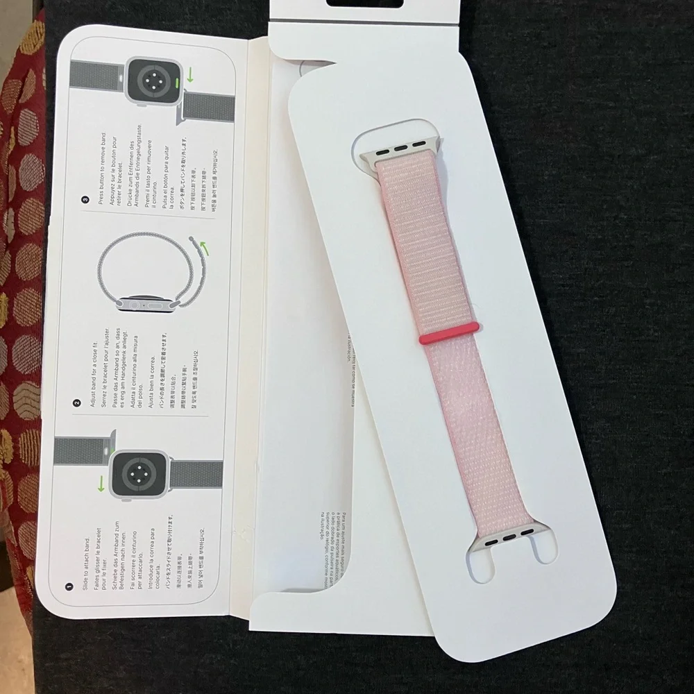 Apple Pink Watch Band - Picture 3 of 3